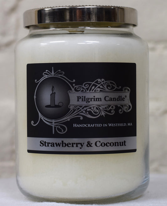 Strawberry and Coconut 24 oz Candle