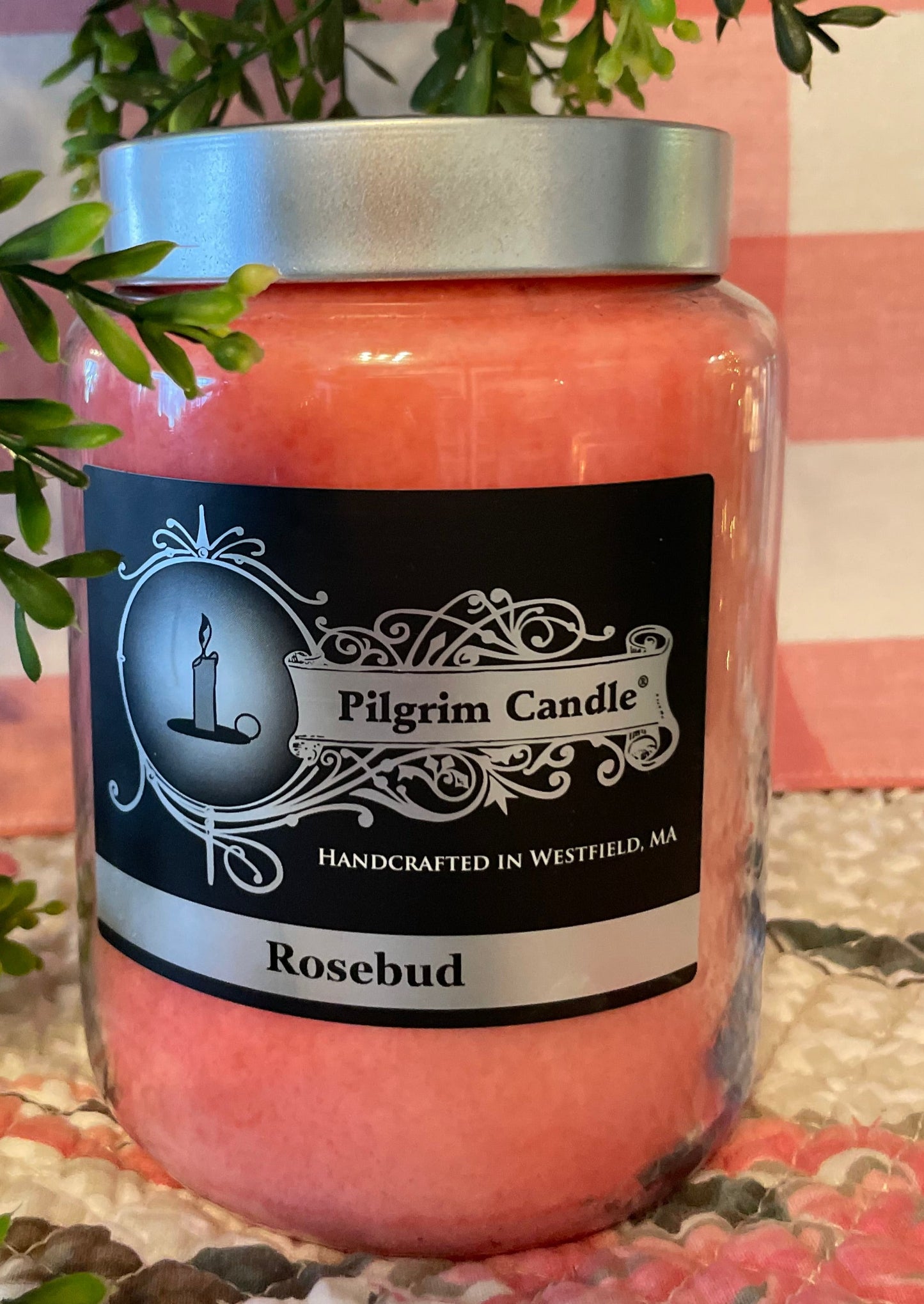 Rosebud Large Jar Candle 24 oz