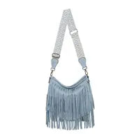 Sadie Suede Fringe Crossbody