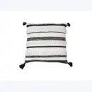 Square Cotton Woven Pillow 18''